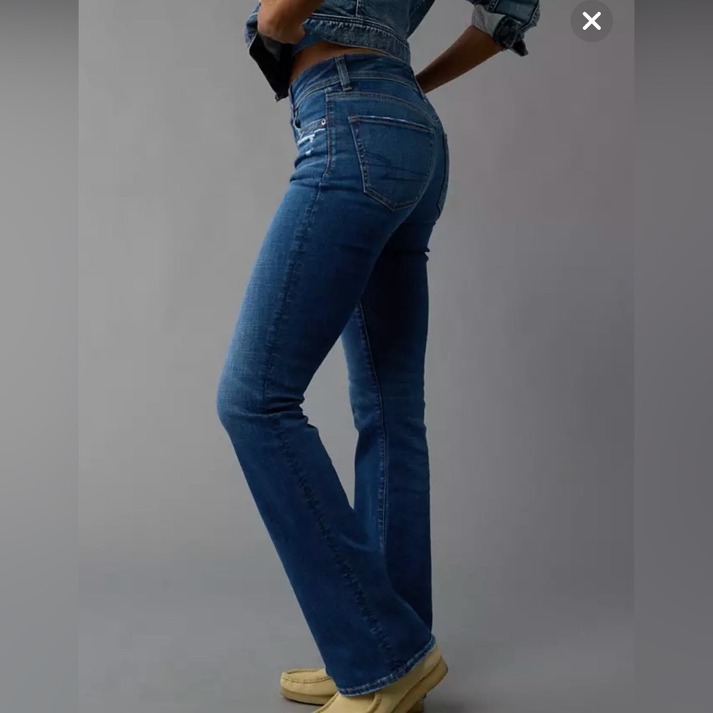 AE Next Level Low-Rise Kick Bootcut Jean